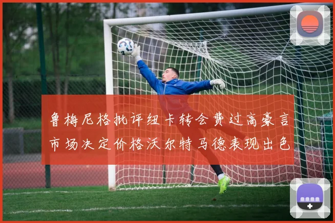 鲁梅尼格批评纽卡转会费过高豪言市场决定价格沃尔特马德表现出色