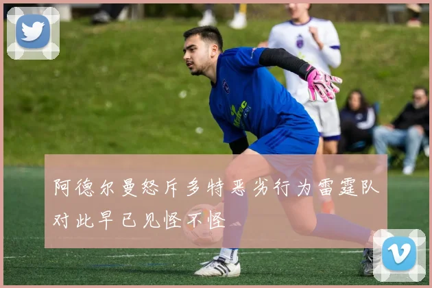 阿德尔曼怒斥多特恶劣行为雷霆队对此早已见怪不怪